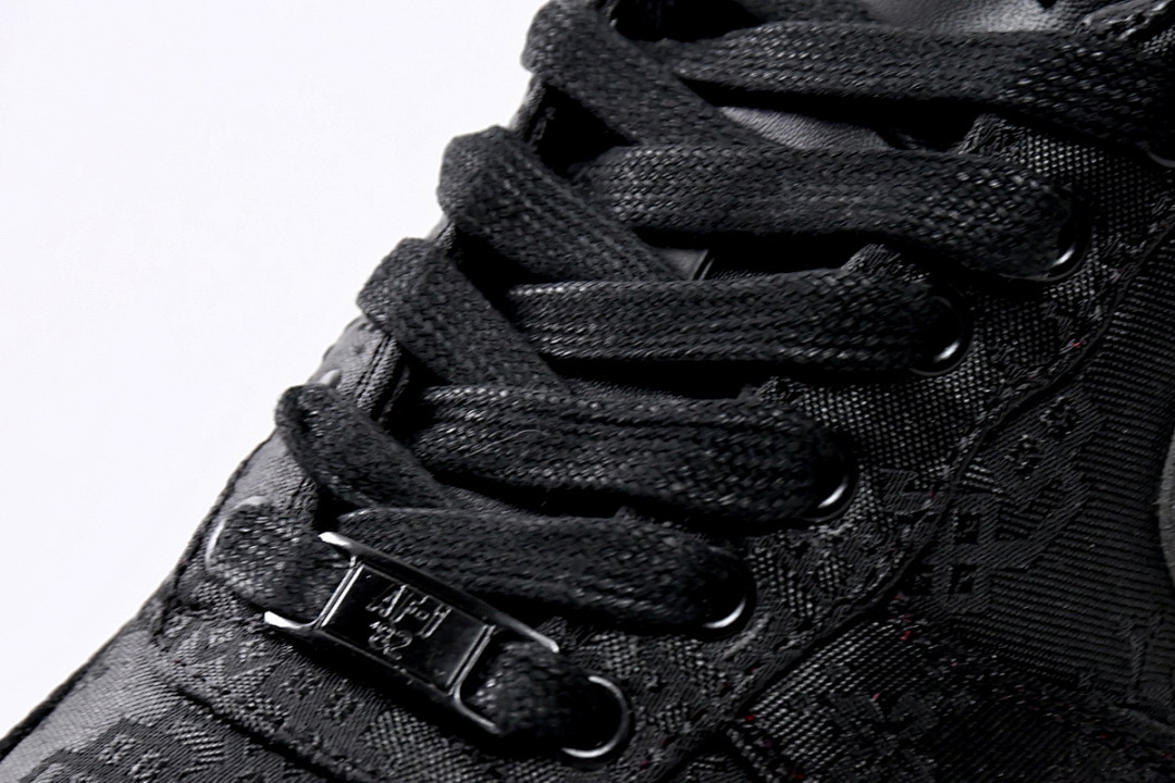  Fragment Design x CLOT x Nike Air Force 1 Low Black Silk CZ3986-001