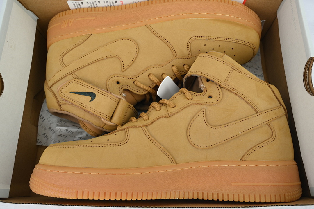 Nike Air Force 1 Mid '07 PRM QS 'Flax' 715889-200 