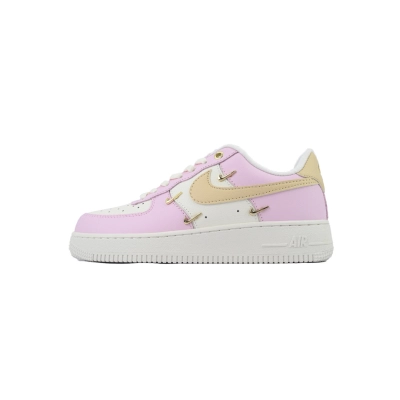 Nike Air Force 1 '07 LX 'Mini Swoosh - Pink Foam' IB2574-600  01