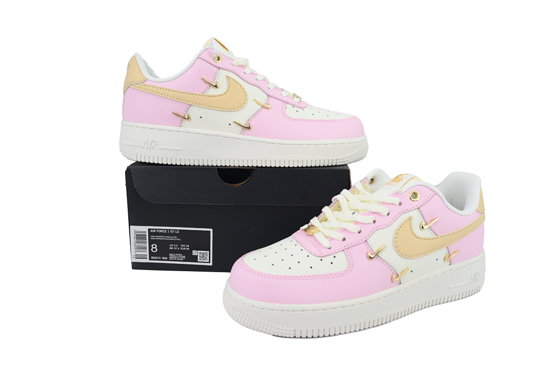 Nike Air Force 1 '07 LX 'Mini Swoosh - Pink Foam' IB2574-600 
