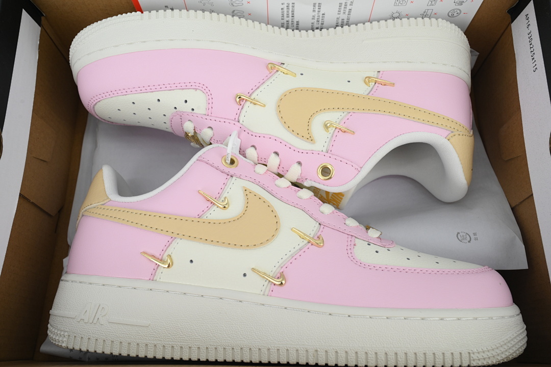 Nike Air Force 1 '07 LX 'Mini Swoosh - Pink Foam' IB2574-600 