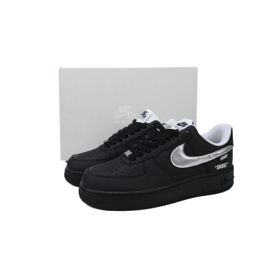 Nike Air Force 1 Low Black Silver  FQ4296-101  02