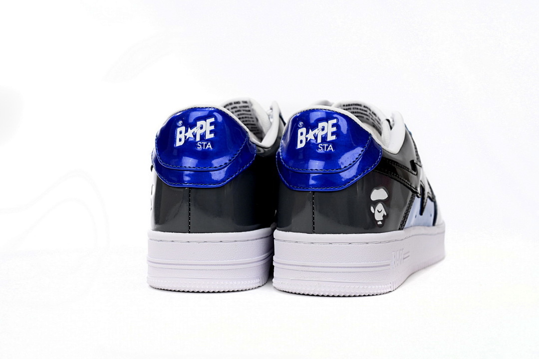  A Bathing Ape Bape Sta Low Lnk Blue Mirror Surface 1H20 191 046