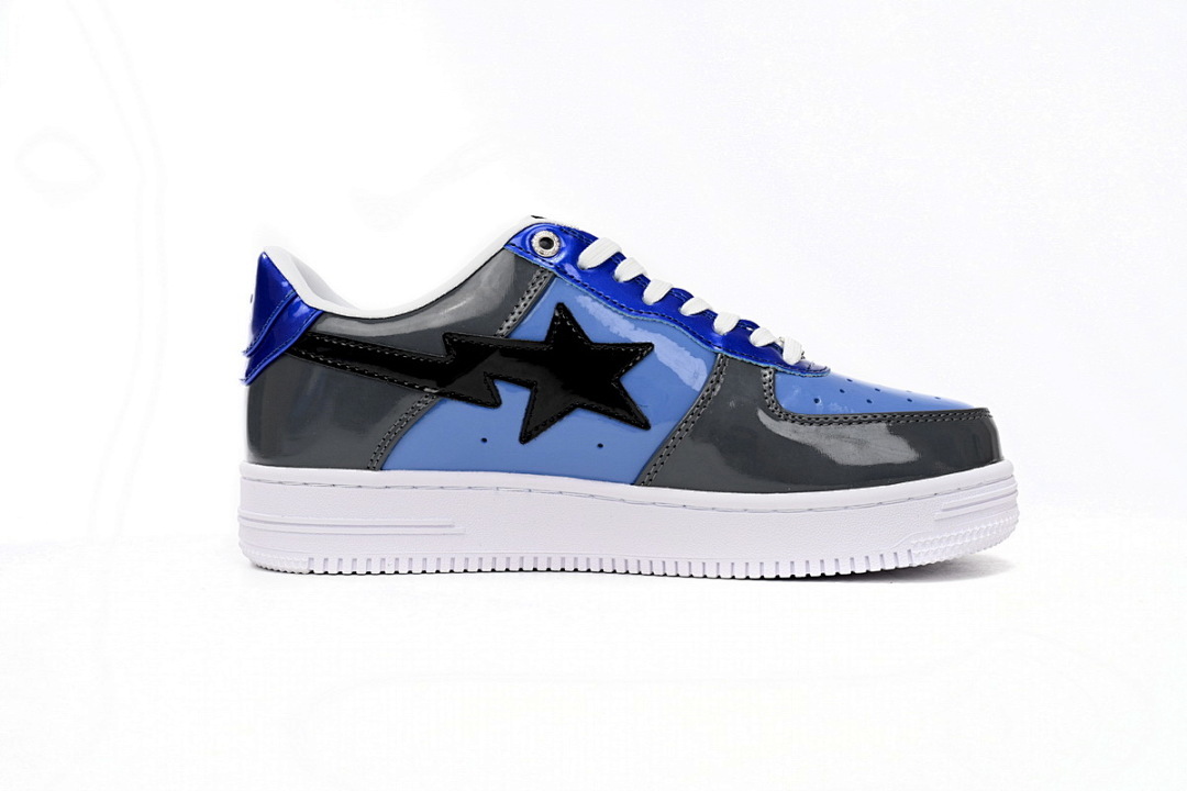  A Bathing Ape Bape Sta Low Lnk Blue Mirror Surface 1H20 191 046