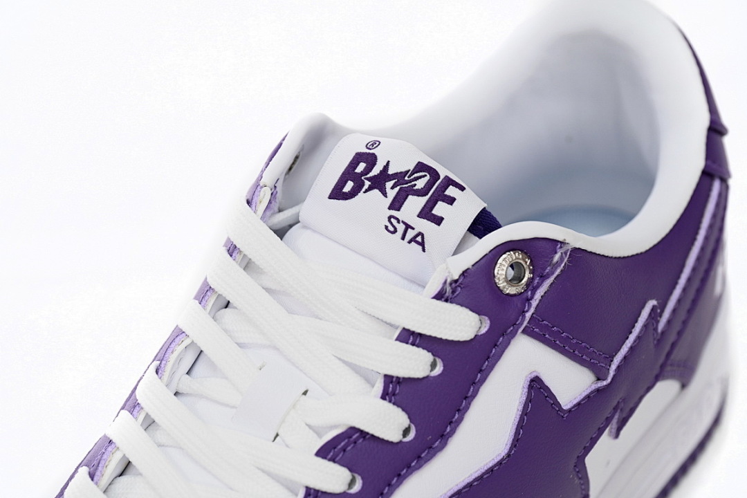 A Bathing Ape Bape Sta Low White Purple 1170 0191 007 