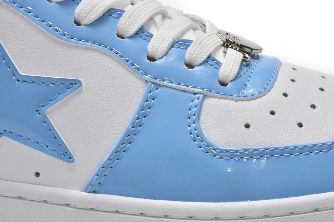 A Bathing Ape Bape Sta Low White Blue  1M70-191-001 