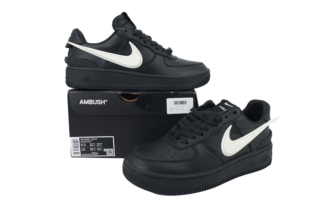 FC God Batch  AMBUSH x Air Force 1 Low 'Black'  DV3464-001