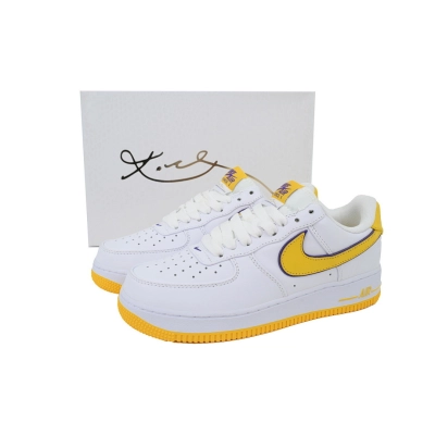 FC God Batch Kobe Bryant x Air Force 1 Low Retro QS 'Lakers Home'  FZ1151-100 02
