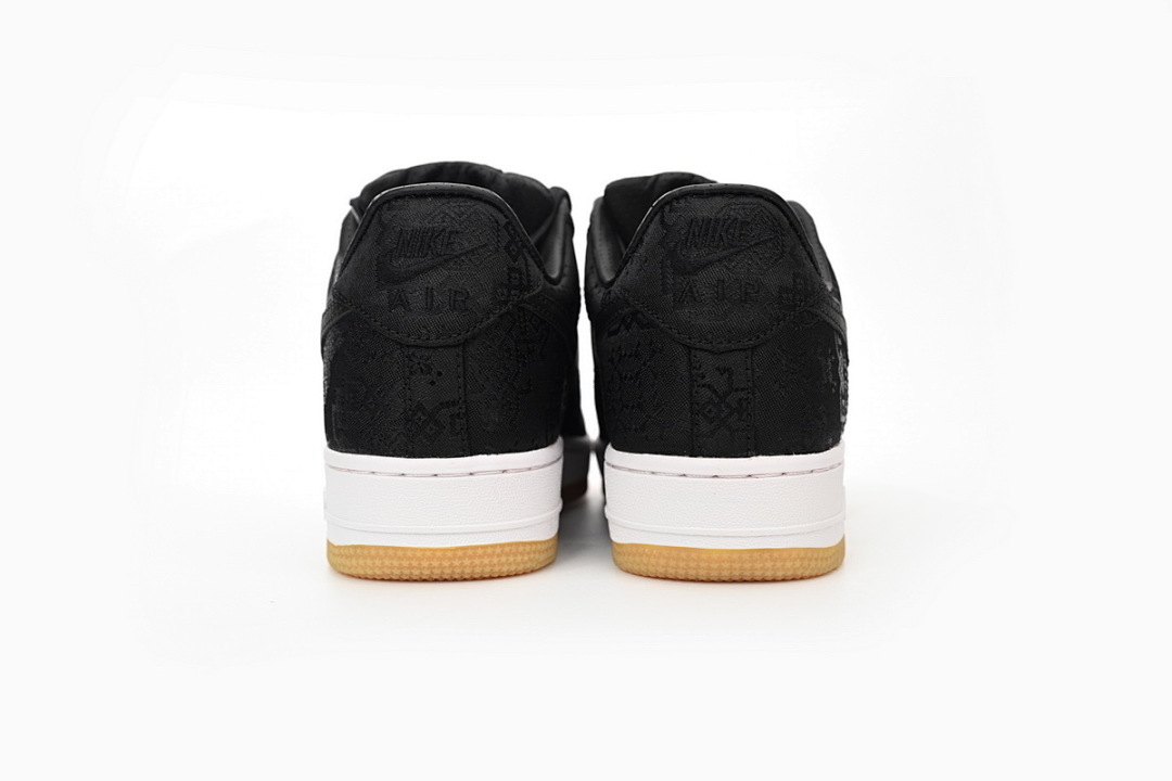 FC God Batch Fragment Design x CLOT x Nike Air Force 1 Low Black Silk CZ3986-001