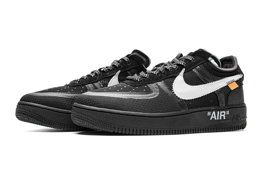 FC God Batch  OFF White X Air Force 1 Low Black AO4606-001