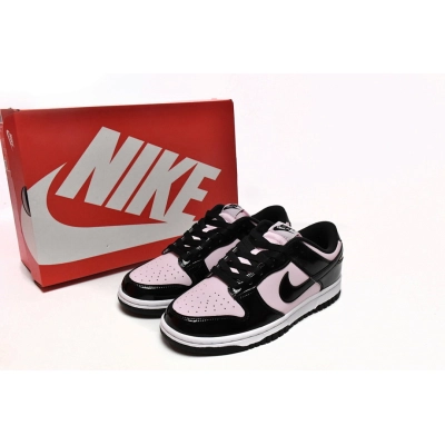 LJR Batch Nike Dunk Low Pink Black Patent DJ9955-600 02