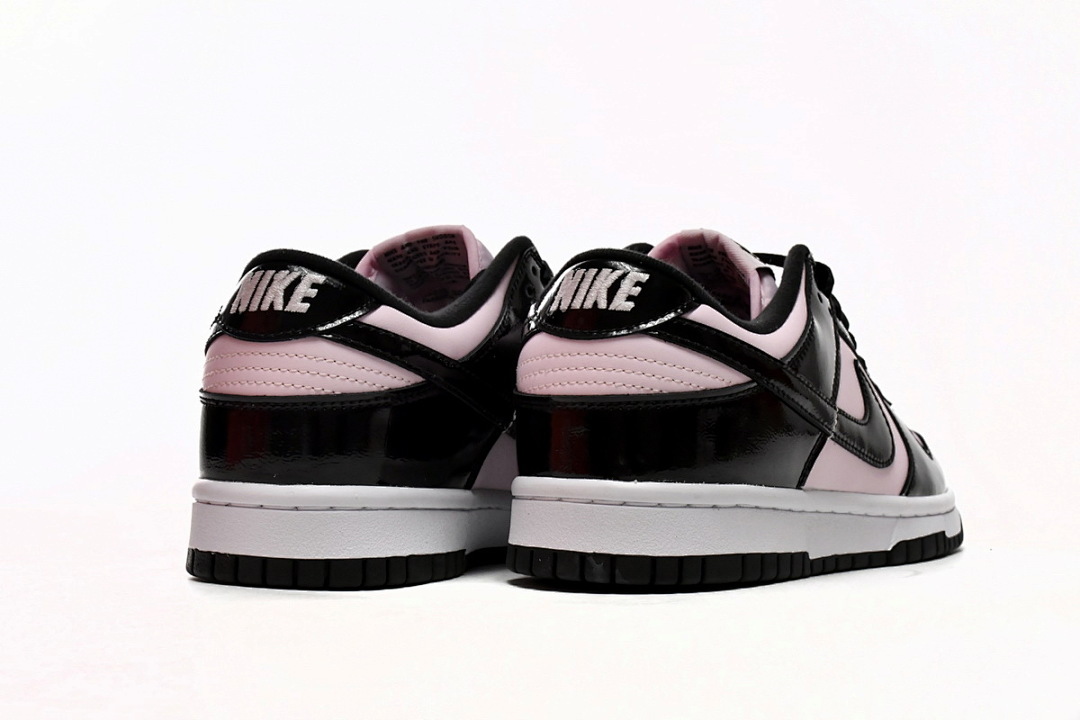 LJR Batch Nike Dunk Low Pink Black Patent DJ9955-600