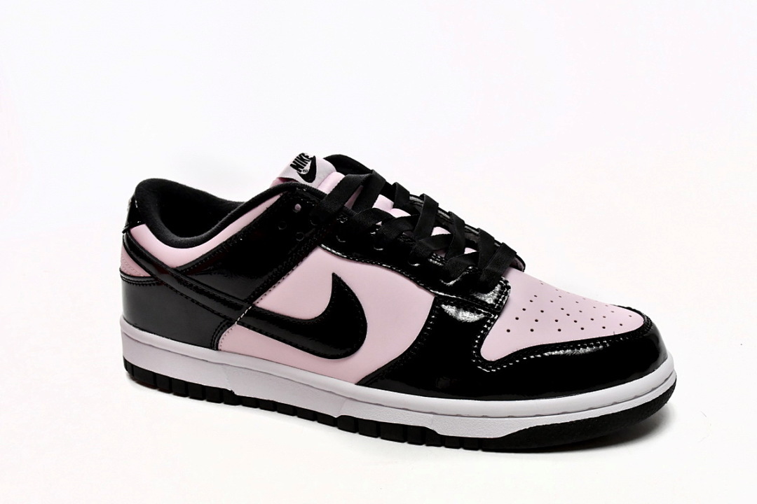 LJR Batch Nike Dunk Low Pink Black Patent DJ9955-600