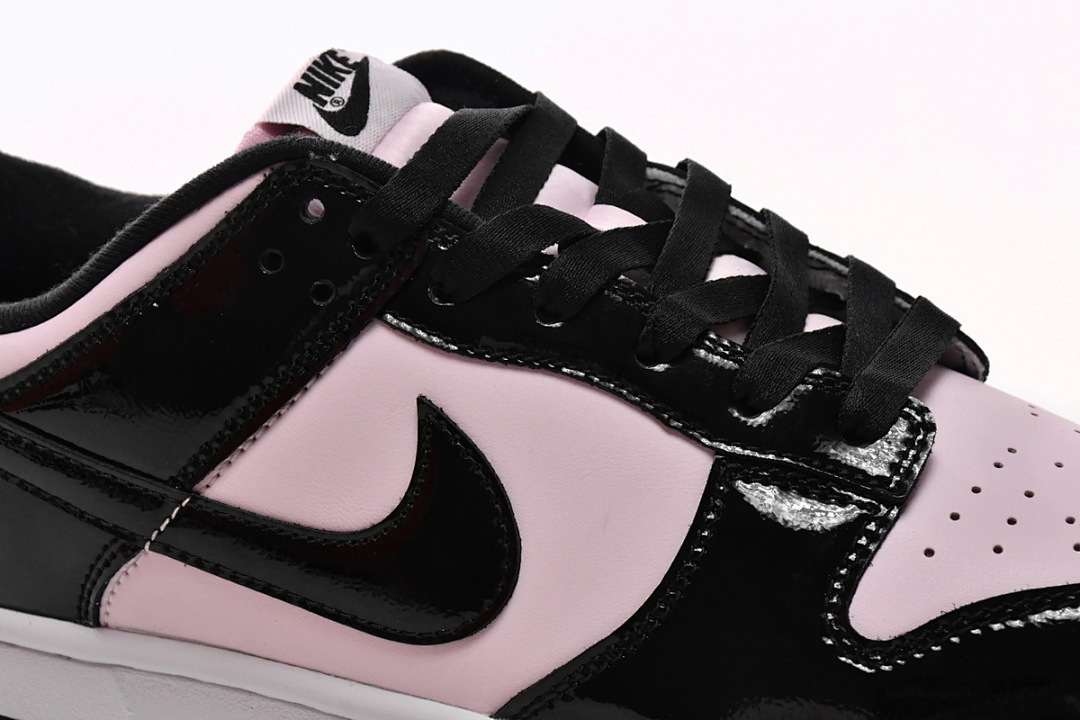 LJR Batch Nike Dunk Low Pink Black Patent DJ9955-600