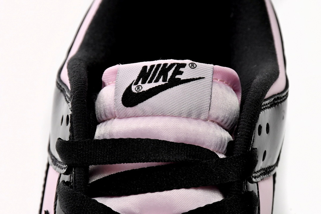 LJR Batch Nike Dunk Low Pink Black Patent DJ9955-600