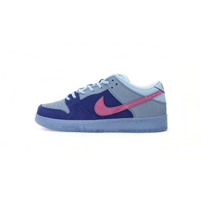 LJR Batch  Run The Jewels × Nike Dunk SB Low Blue Haired Monster DO9404-400 01