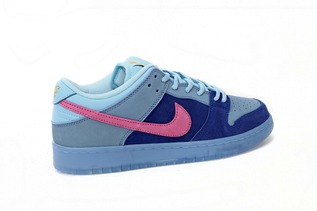 LJR Batch  Run The Jewels × Nike Dunk SB Low Blue Haired Monster DO9404-400