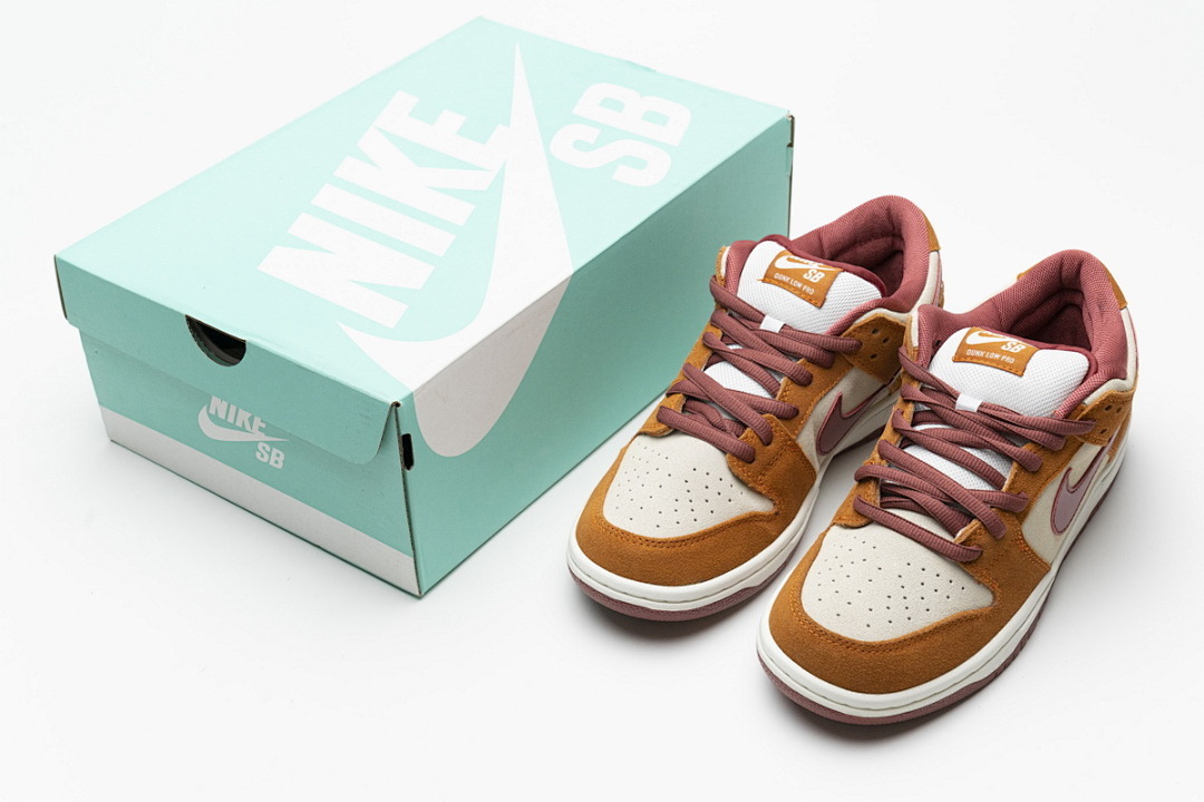 LJR Batch Nike SB Dunk Low Pro Dark Russet Cedar BQ6817-202 