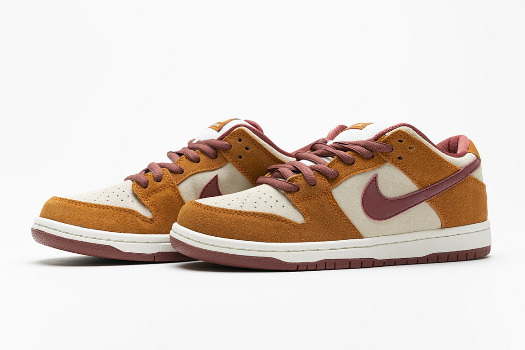 LJR Batch Nike SB Dunk Low Pro Dark Russet Cedar BQ6817-202 