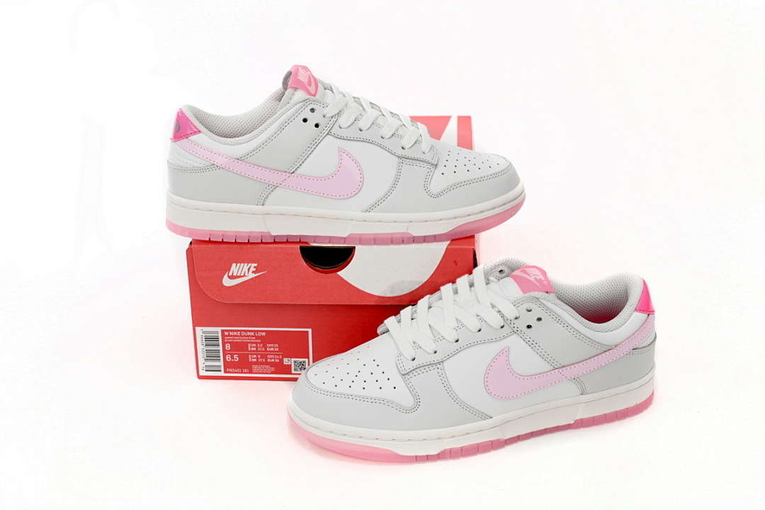 LJR Batch Nike Dunk Low pro iso "Summit White and Pink Foam"  FN3451-161