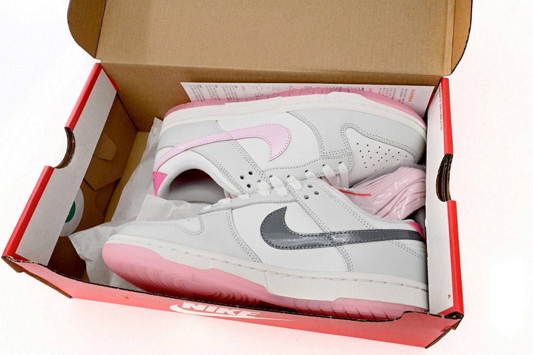 LJR Batch Nike Dunk Low pro iso "Summit White and Pink Foam"  FN3451-161