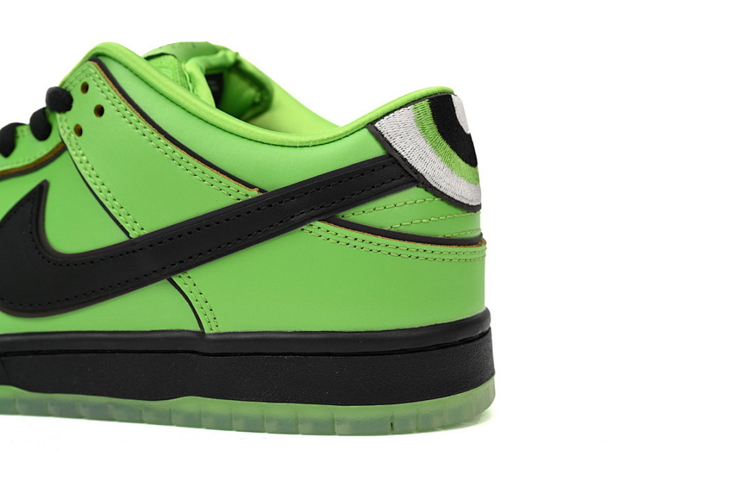 LJR Batch The Powerpuff Girls x Nike SB Dunk Low “Buttercup” FZ8319-300 