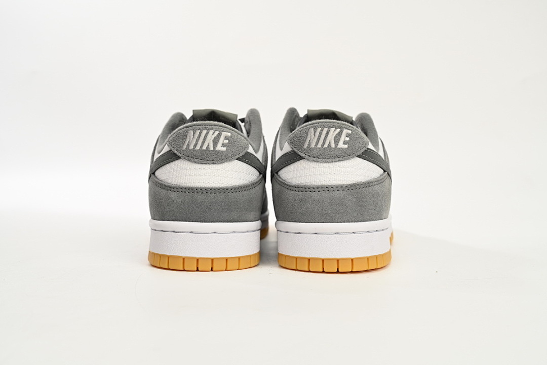 LJR Batch Nike Dunk Low White Gray Raw Rubber FV0389-100