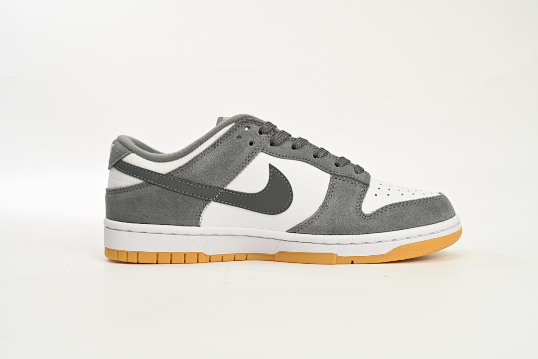 LJR Batch Nike Dunk Low White Gray Raw Rubber FV0389-100