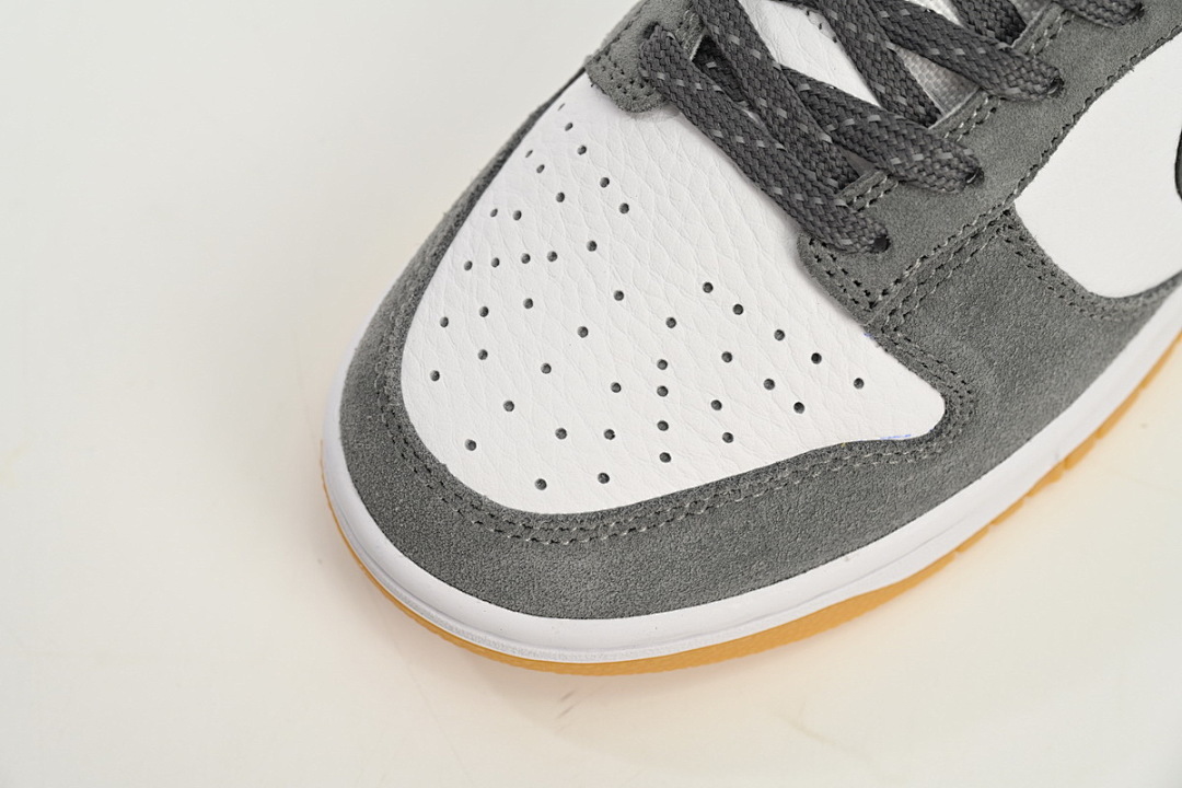 LJR Batch Nike Dunk Low White Gray Raw Rubber FV0389-100