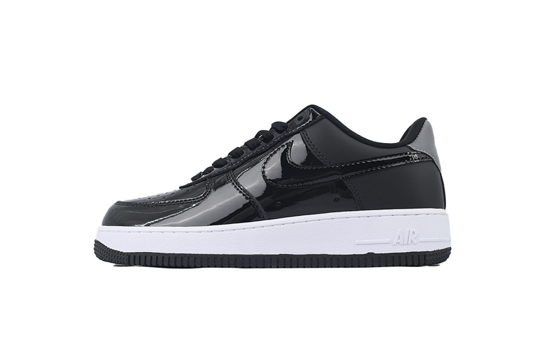 Nike Wmns Air Force 1 07 SE Premium 'Black Silver' AH-6827-001