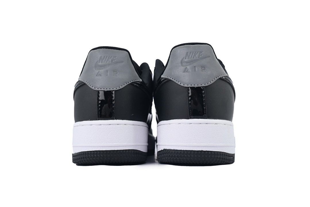 Nike Wmns Air Force 1 07 SE Premium 'Black Silver' AH-6827-001