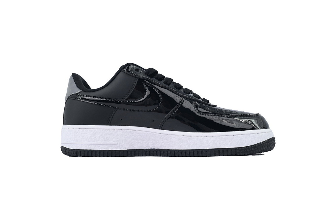 Nike Wmns Air Force 1 07 SE Premium 'Black Silver' AH-6827-001