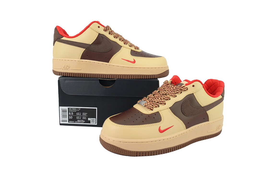 Nike Air Force 1 '07 'Light British Tan Cacao Wow'  HQ3447-222 