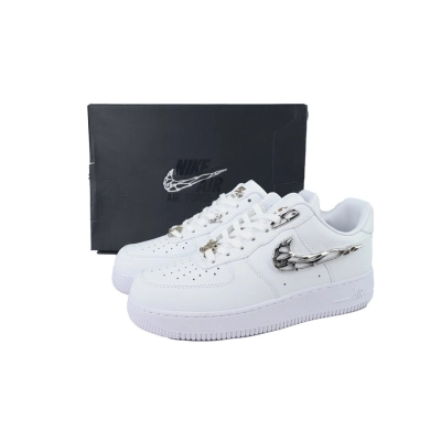 Nike Air Force 1 '07 Premium 'Molten Metal Swoosh Pack - Chrome' FV3616-101 02