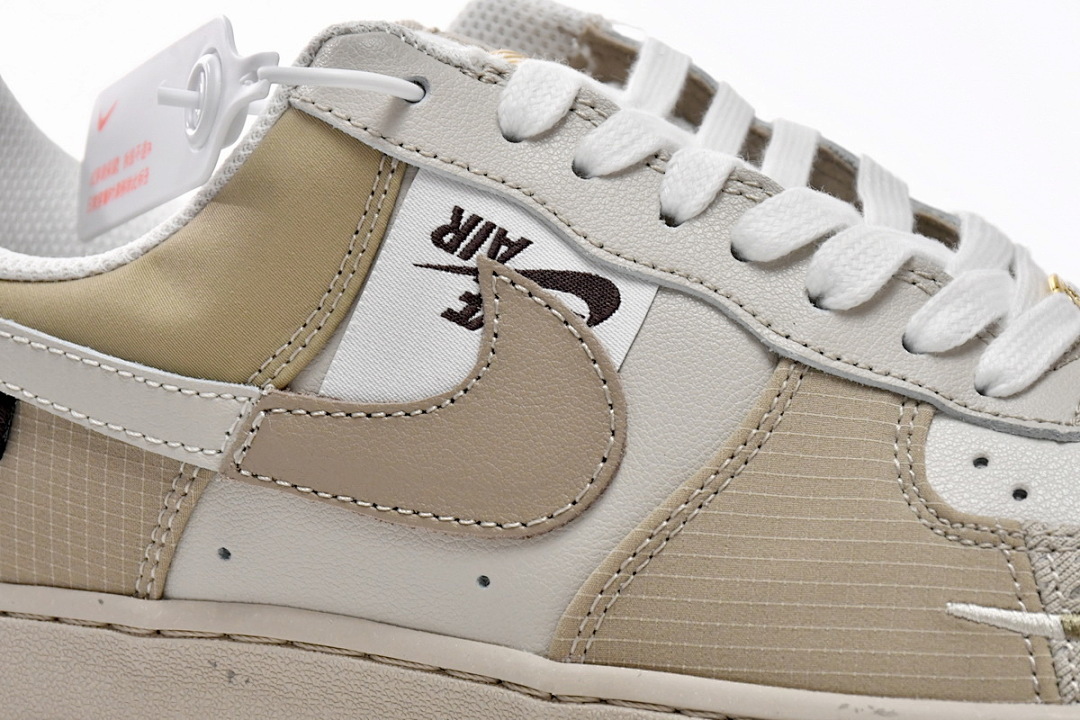  Nike Air Force 1 Low Tan Bling  DX6061-112