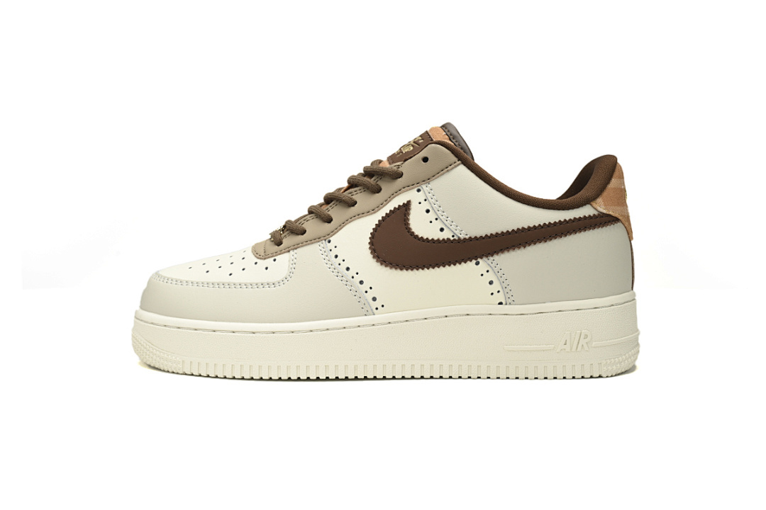  Nike Air Force 1 Low GS "Brogue Wingtip" FV3702-121