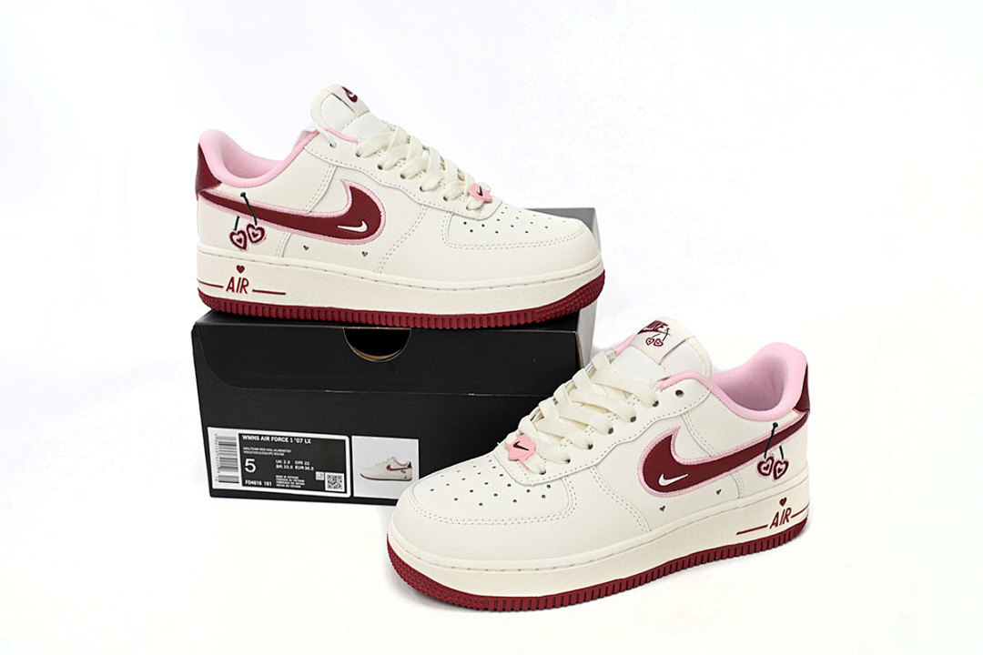  CLOT x Nike Air Force 1 Low Cherry  FD4616-161