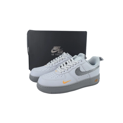 Nike Air Force 1 '07 'Wolf Grey Kumquat' DR0155-001  02