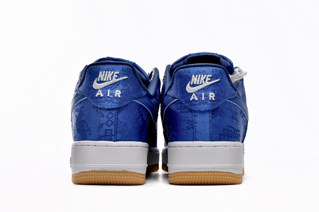  CLOT x Nike Air Force 1 Low Premium Blue Silk  CJ5290-400