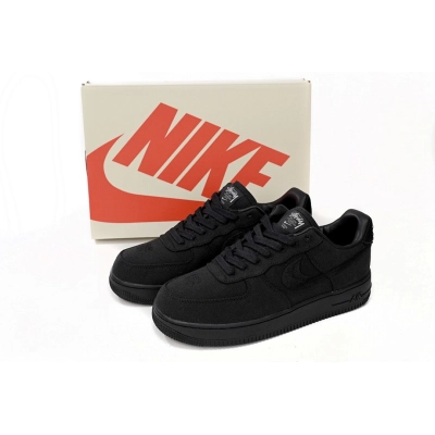 Stussy x Nike Air Force 1 Low “Black”CZ9084-001  02