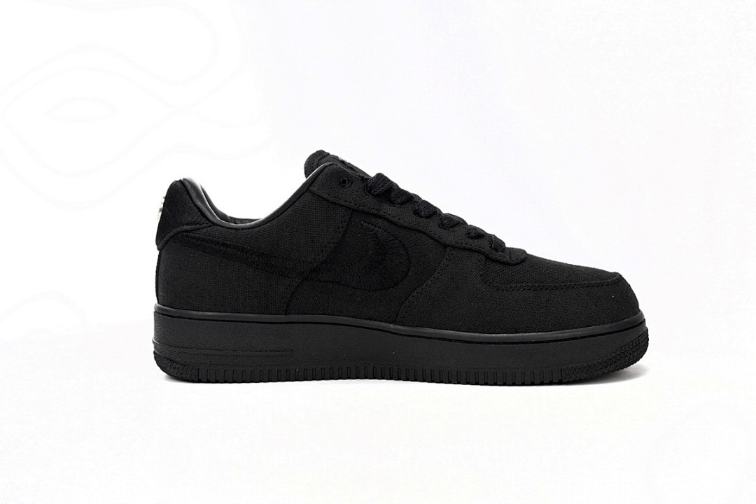 Stussy x Nike Air Force 1 Low “Black”CZ9084-001 
