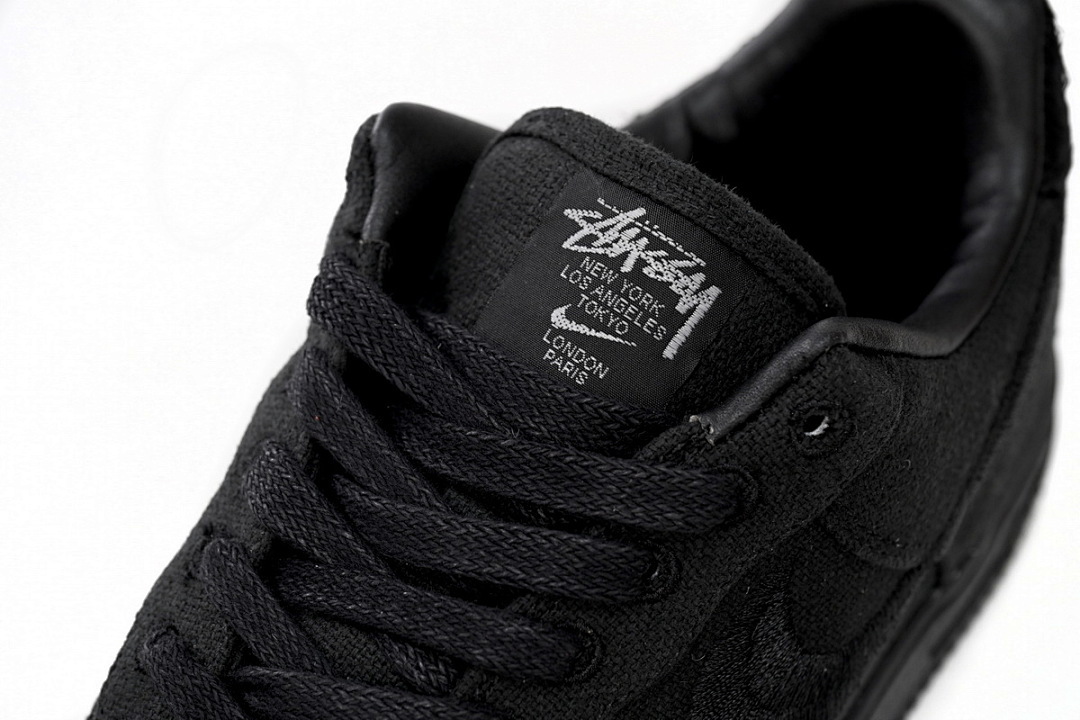 Stussy x Nike Air Force 1 Low “Black”CZ9084-001 