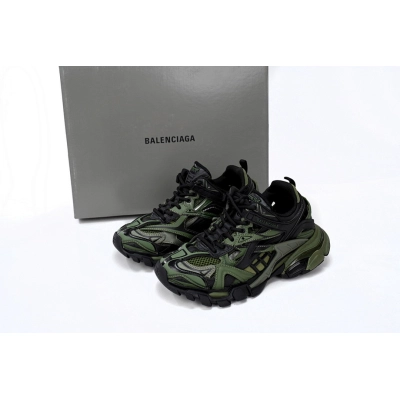 Balenciaga Track 2 Sneaker Military Black  568614 W3AE1 2311  02