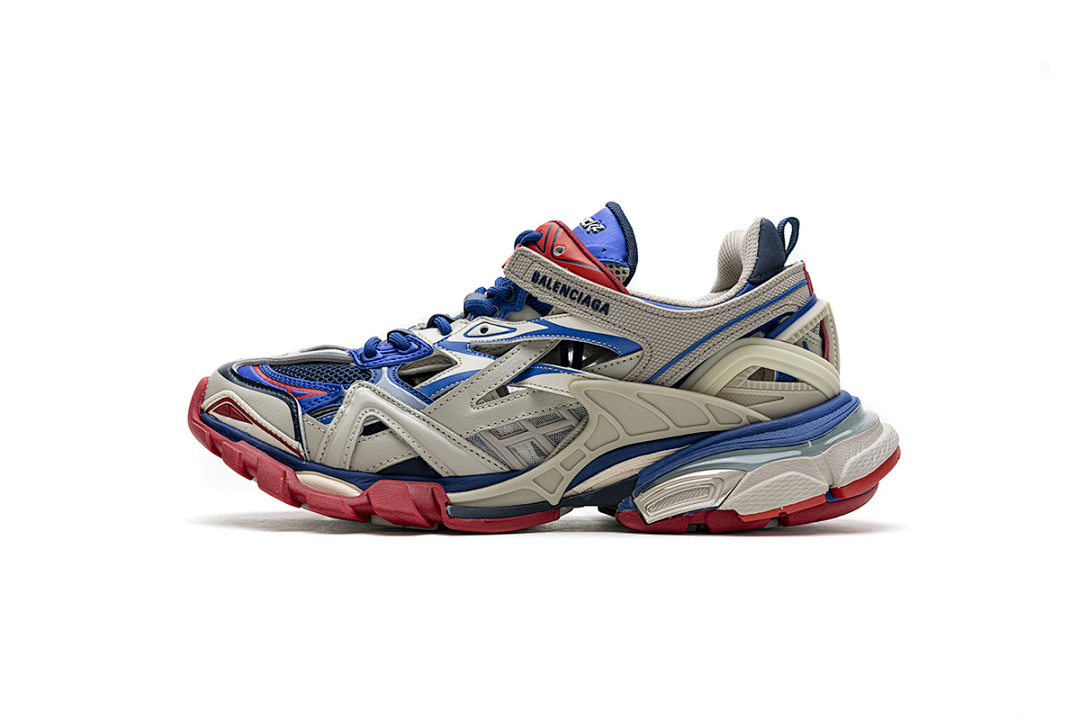 Balenciaga Track 2 Sneaker Beige Blue 570391 W2GN2 8570 