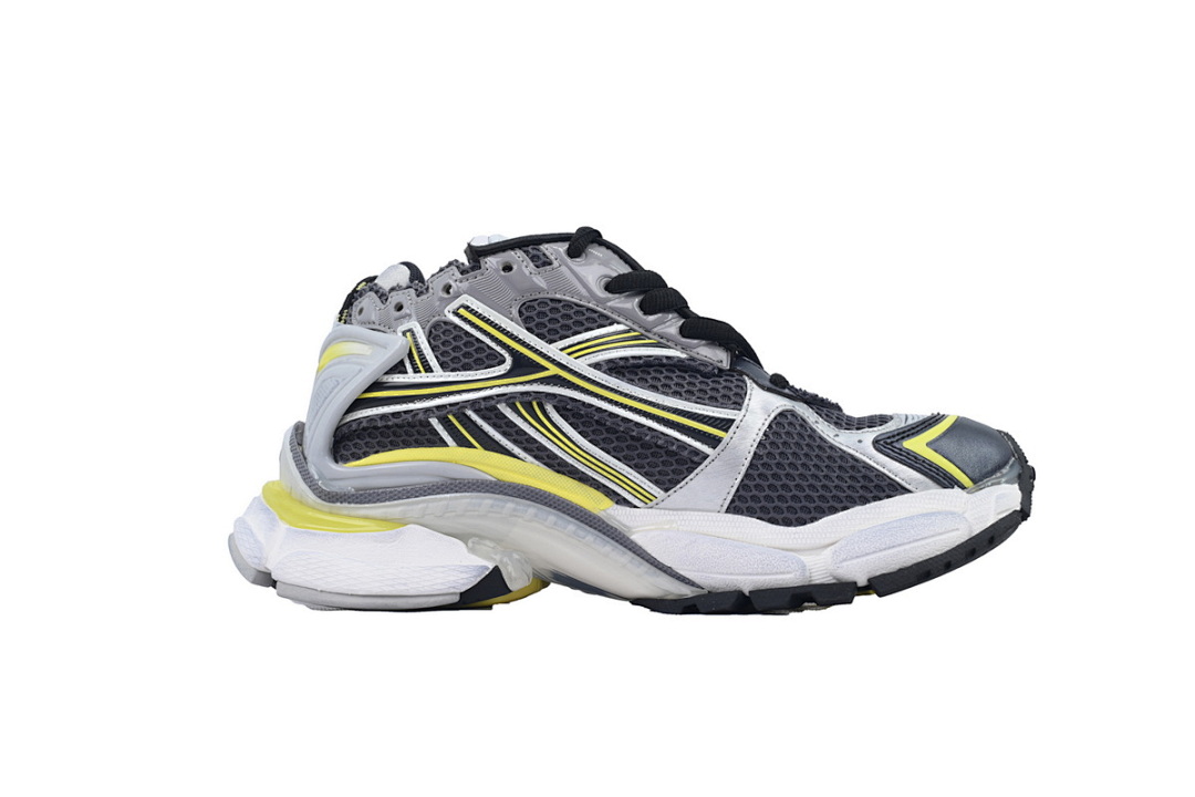  FC God Batch Balenciaga Runner Sneaker Grey Black Yellow 772767 W3RMU 1279