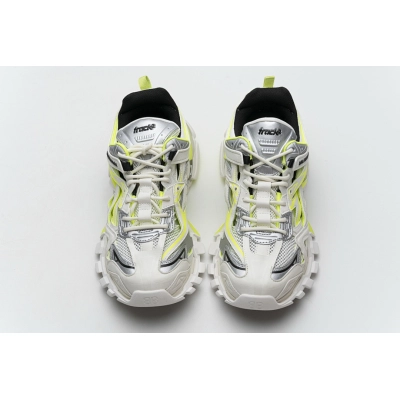  Balenciaga Track 2 Sneaker White Fluo Yellow 568515 W2ON3 9073 02