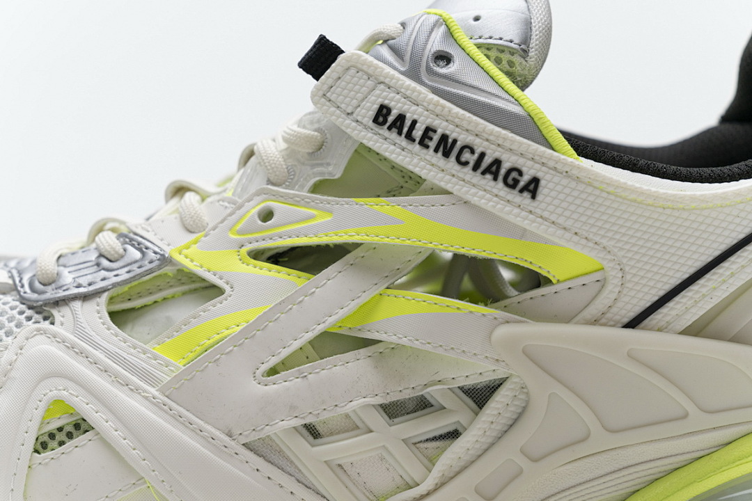  Balenciaga Track 2 Sneaker White Fluo Yellow 568515 W2ON3 9073