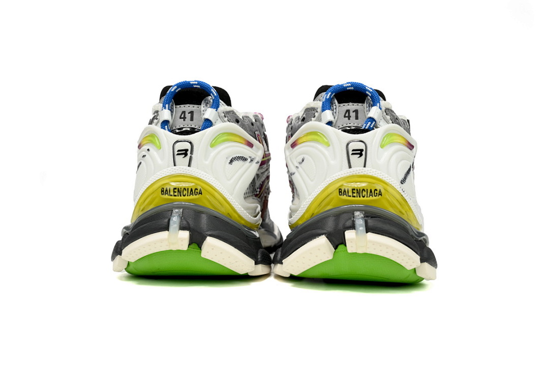 FC God Batch Balenciaga Runner Silver Purple