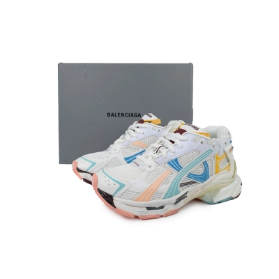 FC God Batch Balenciaga Runner Sneaker 'White Blue Yellow' 02