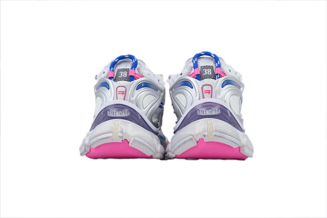  FC God Batch Balenciaga Runner Sneaker Purple Blue Powder 772767 W3RNY 6120